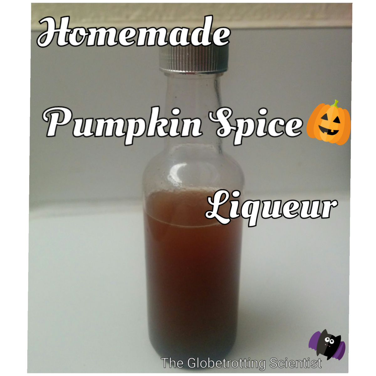 Homemade Pumpkin Spice Liqueur